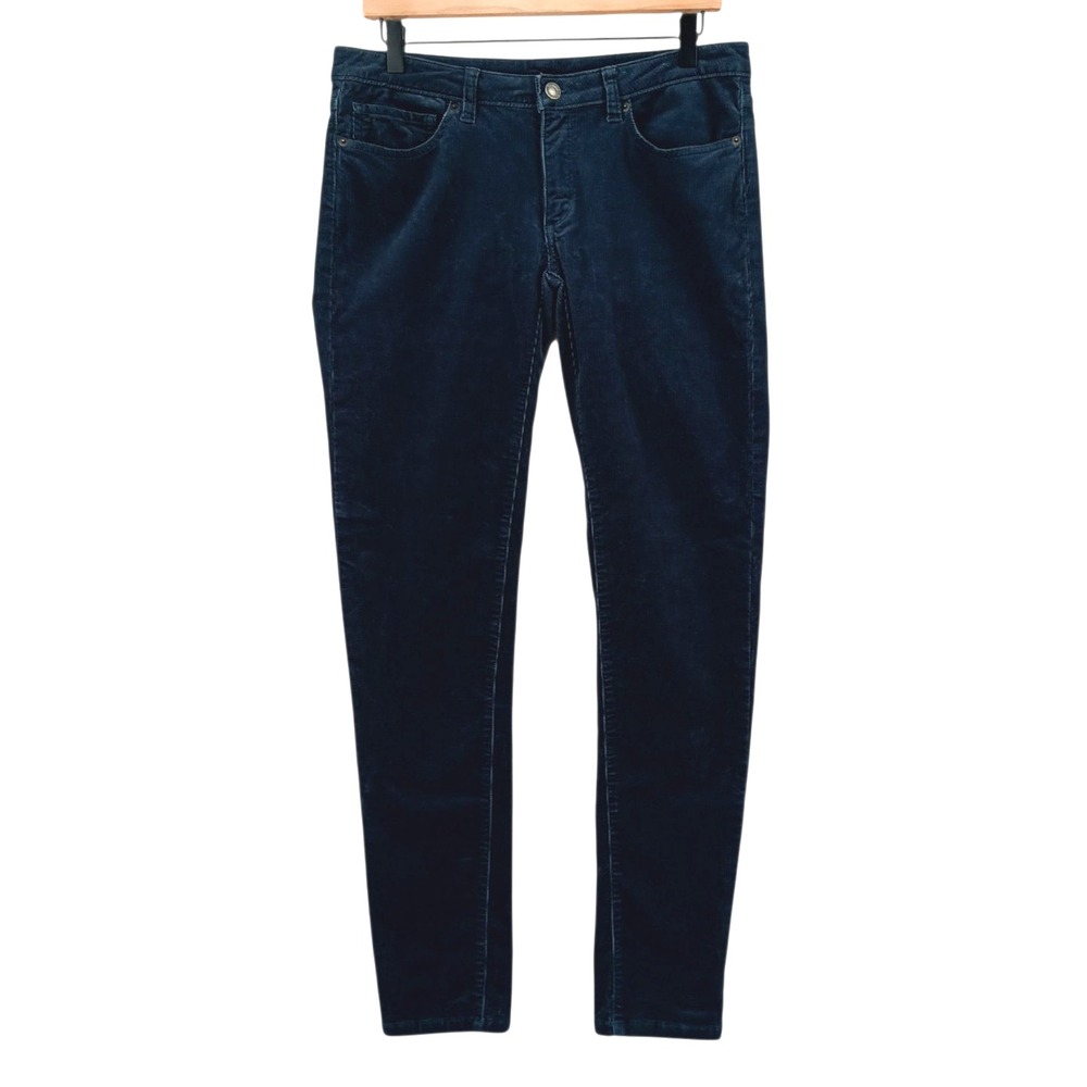 Patagonia Corduroy Pants Womens 29 Navy Blue Skinny Organic Cotton Gorpcore
